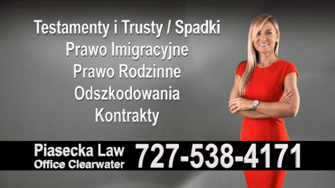 St. Pete, Polish, attorney, lawyer, Florida, Floryda, Agnieszka Piasecka, Aga Piasecka