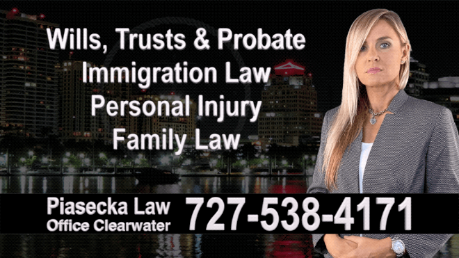 Immigration Attorney Saint Petersburg, Polish Attorney, Polski prawnik, Floryda, Florida, Immigration, Wills, Trusts, Divorce, Accidents, Wypadki