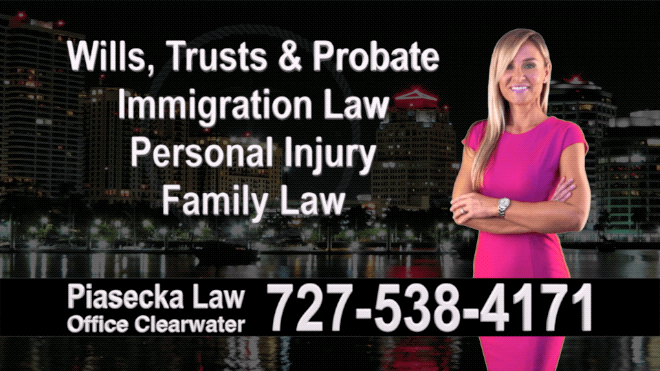 St. Petersburg, Polish Attorney, Polski prawnik, Floryda, Florida, Immigration, Wills, Trusts, Divorce, Accidents, Wypadki